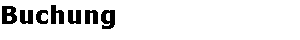 Buchung